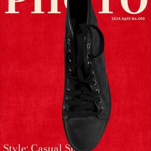 Gucci Black High-Top Sneakers